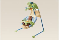 Колыбель-качели Папасан (Baby Papasan) Fisher Price