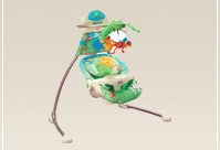 Колыбель-качели Тропический лес Fisher Price